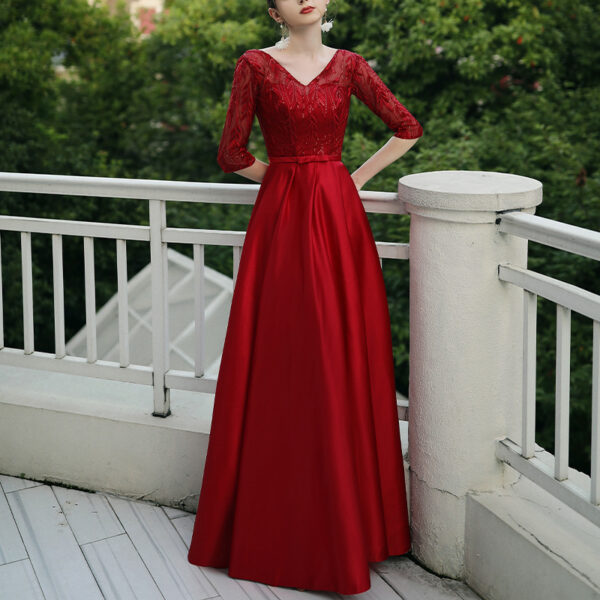 Banquet Party Elegant Evening Dress Women - Image 9