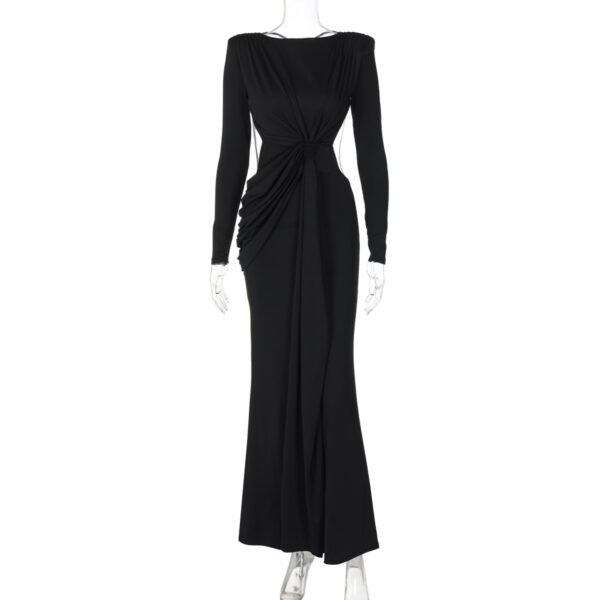 Women's Long Sleeve Slimming Dress - Image 2