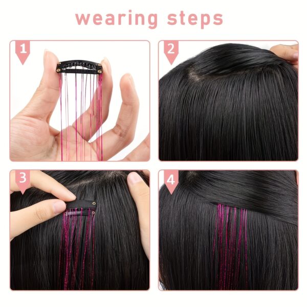 Straight Hair Wig Piece - Image 4