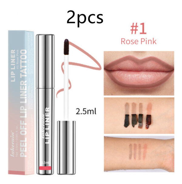 Matte Finish No Stain On Cup Hook Line Lip Stick - Image 9