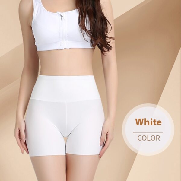 Anti-wardrobe Malfunction Pants Belly Contracting Female Seamless Ice Silk - Image 2