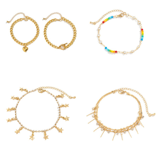 Beach Star Tassel Ankle Ring Simple Foot Ornaments - Image 6