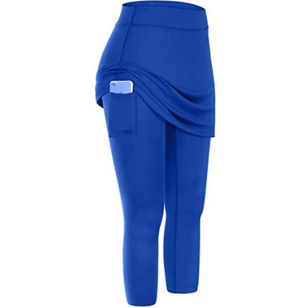 Women Leggings With Pockets Yoga Fitness Pants Sports Clothing - Image 3