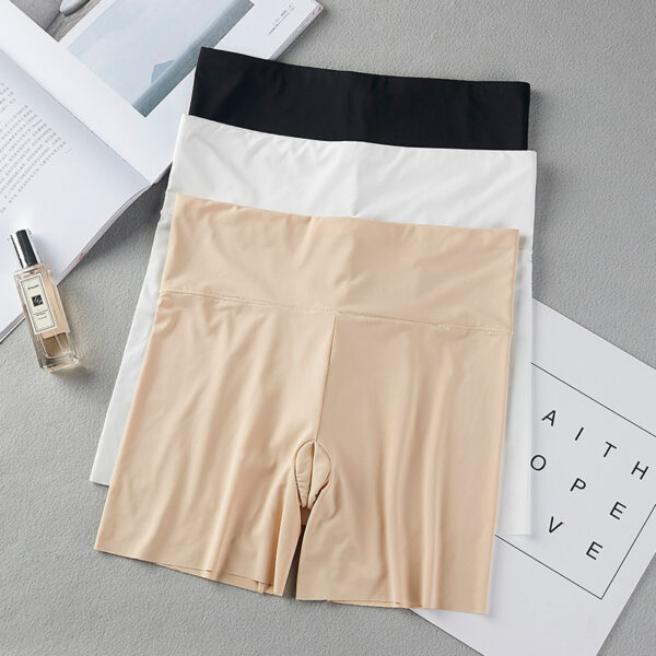 Anti-wardrobe Malfunction Pants Belly Contracting Female Seamless Ice Silk - Image 3